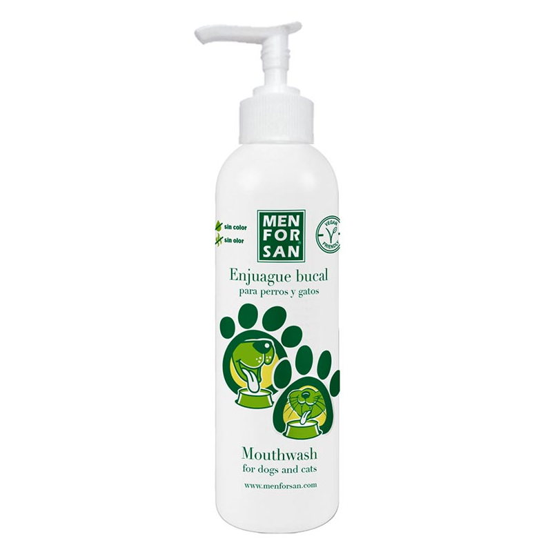 Enjuague Bucal Antisarro para Perros y Gatos 500ml