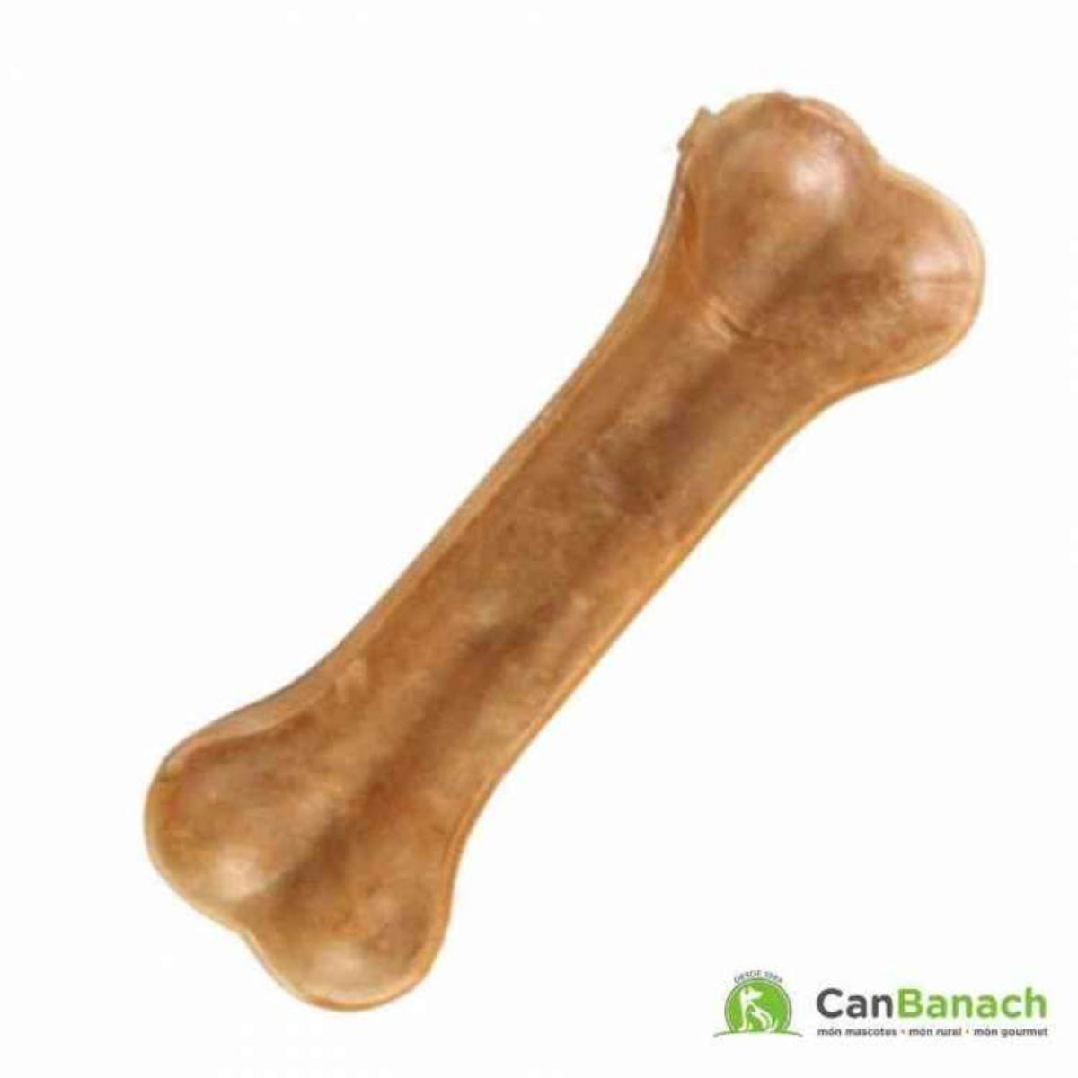 Hueso de Cuero de Buey Prensado 26cm para Perros